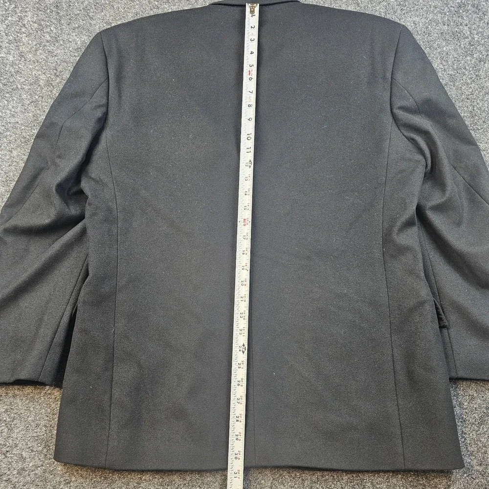 Gianfranco Ruffini Mens Cashmere Blend Blazer Jacket 42R‎ Black Italy Classic